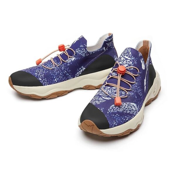 UIN Men's Walking Shoes Non-Slip Comfort Sneaker( SPREAD-BLUE CAZORLA I)No Box - Picture 1 of 9